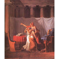 The Lictors Bring to Brutus the Bodies of His Sons (detail) Painting by Jacques Louis David