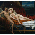 C upid and Psyche 2 Painting by Jacques Louis David
