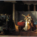 The Lictors Returning to Brutus the Bodies of his Sons 1789 Painting by Jacques Louis David