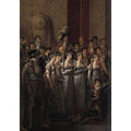 Consecration of the Emperor Napoleon I (detail 4) 1805-07 Painting by Jacques Louis David