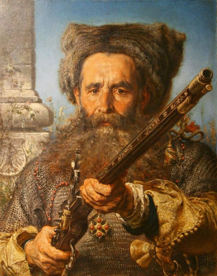 Ostafij Daszkiewicz Painting by Jan Matejko