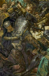 Battle of Grunwald, Jan Zizka (detail) Painting artwork preview
