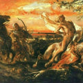 Slaying of Leszek the White in Gasawa Painting by Jan Matejko