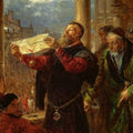 Sentencing Matejko to Death Painting by Jan Matejko