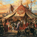 Poland at the Zenith of Power - Golden Liberty - 1573 Election Painting by Jan Matejko