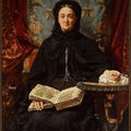 Portrait of Katarzyna Potocka Painting by Jan Matejko