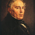 Portrait of Franciszek Matejko Painting by Jan Matejko