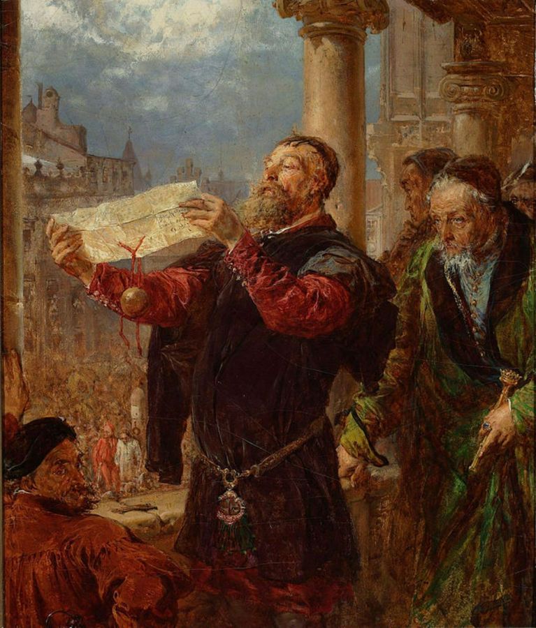 Judgement on Matejko Painting 