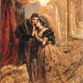 King Sigismund II Augustus and Barbara Radziwill Painting by Jan Matejko