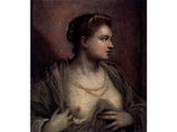Portrait of a Woman Revealing her Breasts c. 1570 artwork preview