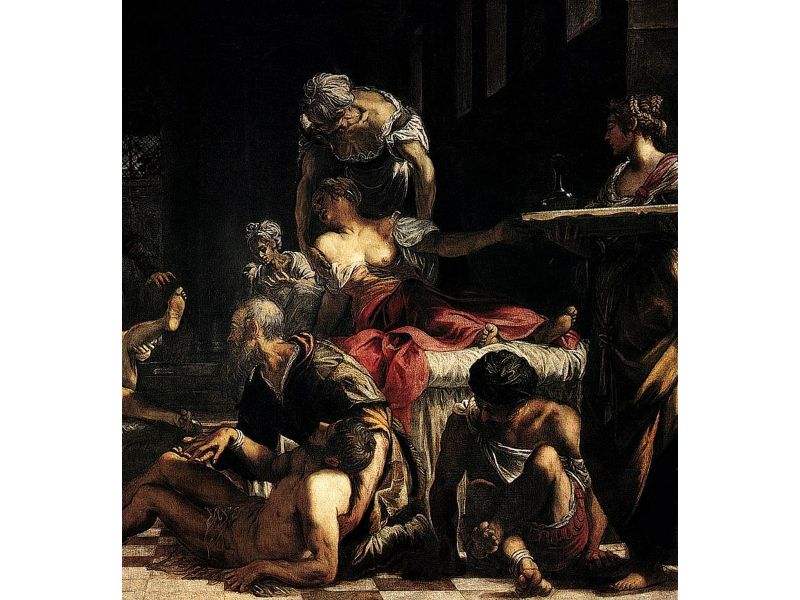 St Roch in the Hospital (detail) 