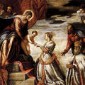 Mystic Marriage of St Catherine (detail)