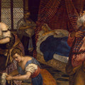 The Birth of John the Baptist (detail) 