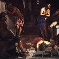 St Roch in Prison Visited by an Angel (detail 1) 