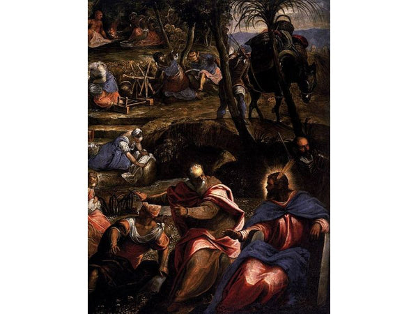 The Jews in the Desert (detail 2)