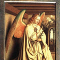 The Ghent Altarpiece Adoration of the Lamb (detail) 2The Ghent Altarpiece Prophet Zacharias; Angel of the Annunciation 