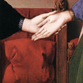 Portrait of Giovanni Arnolfini and his Wife (detail 4) 1434 