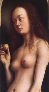The Ghent Altarpiece- Eve (detail 2) 1425-29 artwork preview