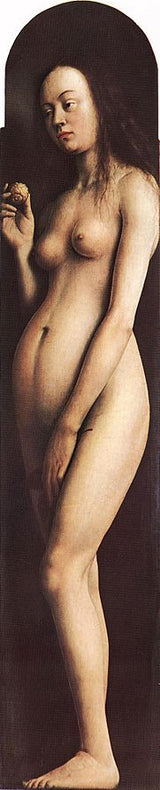 The Ghent Altarpiece- Eve 1425-29 artwork preview