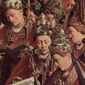 The Ghent Altarpiece- Adoration of the Lamb (detail 8) 1425-29 