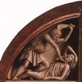 The Ghent Altarpiece- The Killing of Abel 1425-29 
