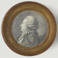 Portrait of an unknown, since the bust, left profile 