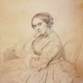 Madame Jean Auguste Dominique Ingres, born Delphine Ramel 