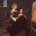 Raphael and the Fornarina 