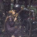 La Belle Dame Sans Merci study 1893 