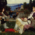 Saint Cecilia Painting by John William Waterhouse