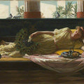 Dolce Far Niente 1880 Painting by John William Waterhouse