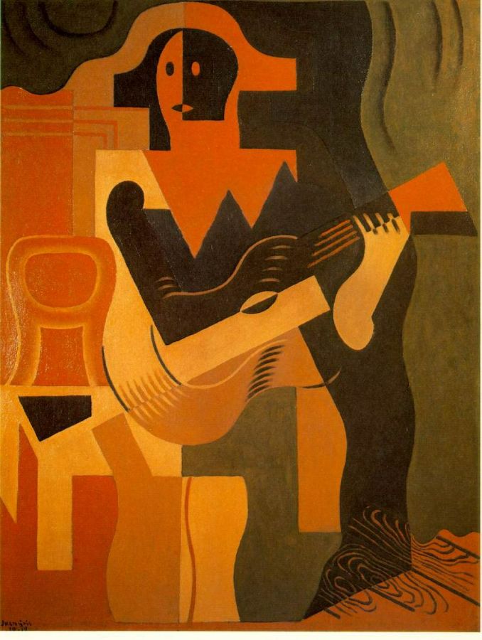 Harlequin With Guitar 