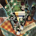 Still Life With Checked Tablecloth 