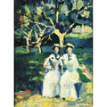 Two Women in a Garden