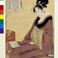 Reading a letter 