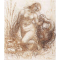 Study for a kneeling Leda 1503-07 