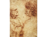 Heads of an old man and a youth artwork preview