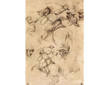 Study of battles on horseback 1503-04 artwork preview