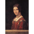 Portrait of a Lady called La Belle Ferronniere 1490-95 