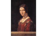 Portrait of a Lady called La Belle Ferronniere 1490-95 artwork preview