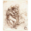 Study of St Anne, Mary, the Christ Child and the young St John 