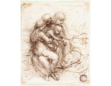 Study of St Anne, Mary, the Christ Child and the young St John artwork preview