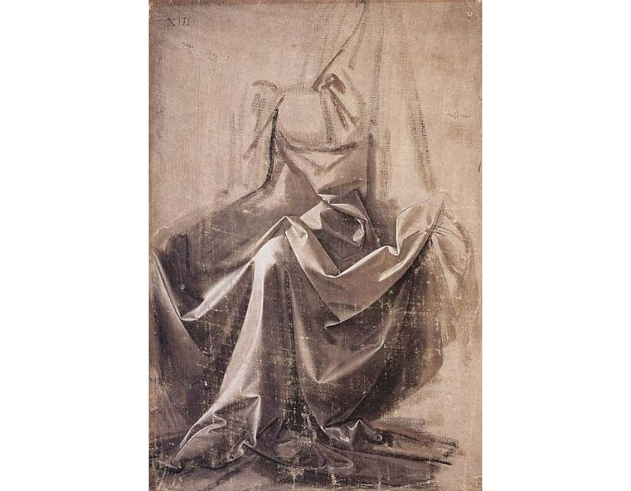 Drapery for a seated figure 2 