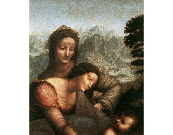 The Virgin and Child with St Anne (detail) 4 