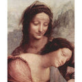The Virgin and Child with St Anne (detail) 