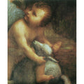 The Virgin and Child with St Anne (detail) 2 