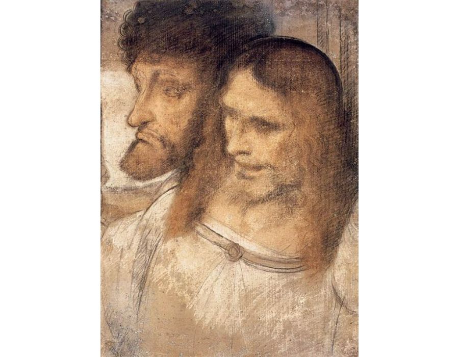 Heads of Sts Thomas and James the Greater 