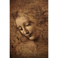 Head of a Young Woman with Tousled Hair (Leda) 