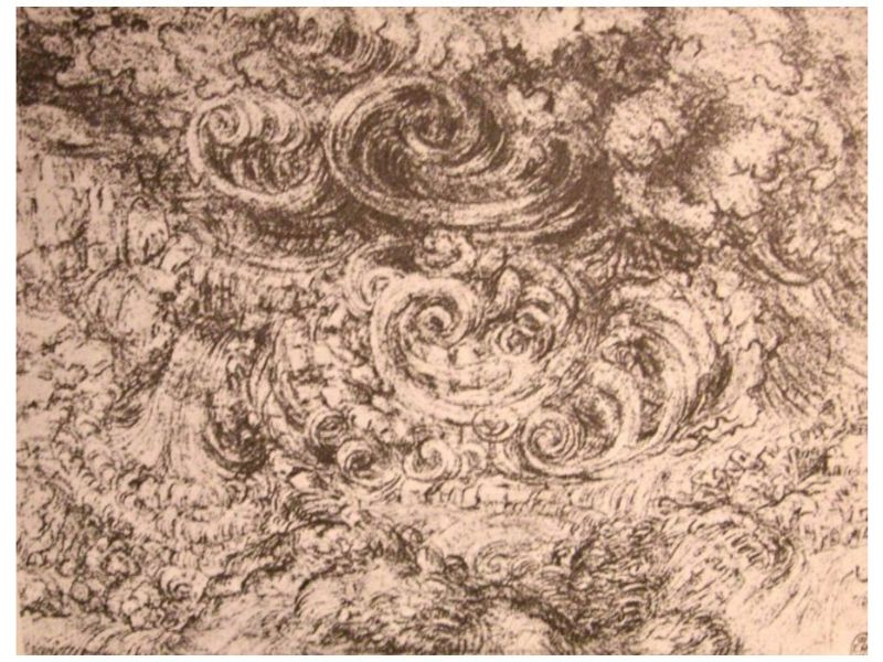 Drawing of an flood
