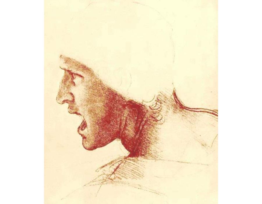 Study of a Figure for the Battle of Anghiari
